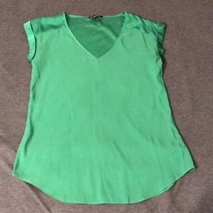Green blouse